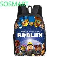 ราคา KOLN กระเป๋าพิมพ์ลาย3D 3PC SET การ์ตูนโมชิลาอนิเมะกระเป๋าเป้นักเรียนสะพายหลังหลักและรองที่ล้อมรอบกระเป๋าดินสอเกม Roblox (21053201220)