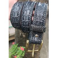 ราคา เป็าหนังกระดูกคู่ เข็มขัดหนังจระเข้สำหรับ เอกบุรุษเช่นคุณ สวย หรู (19593989178)