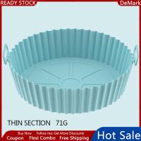 ราคา หม้อซิลิโคนหม้อทอด Air Fryer 2ชิ้นหม้อทอด Air Fryer ปลอดภัยสำหรับอาหารไม่ติดหม้อทอด Air Fryer S ตะกร้าอุปกรณ์เสริมสำหรับเตาอบนำกลับมาใช้ใหม่ได้กระดาษรอง Parchment ติดไฟได้เหมาะกับหม้อทอด Air Fryer 3QT