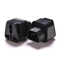 ราคา 1PC 2500W Black Female Socket To Pro IEC 320 PDU UPS C14 Plug Power Adapter Converter (626124228)