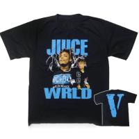 ราคา Fashion เสื้อยืด Juicewrld X Vlone เสื้อ Oversize Tee (19803702941)