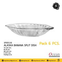 ราคา โปรดอ่าน ถ้วยไอศกรีม ถ้วยแก้ว ALASKA BANANA SPLIT DISH Pack 6 Ocean 6P00116 (6485606862)