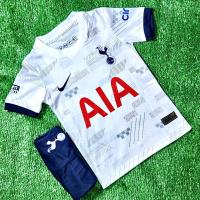 ราคา ชุดบอลเด็กสเปอร์สแขนสั้น รุ่นใหม่ล่าสุด 2023 2024เสื้อพร้อมกางเกง (21129796399)