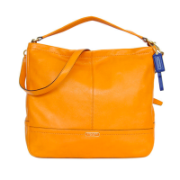 ราคา กระเป๋าสะพาย COACH แท้ กระเป๋าหนังแท้ หนังนิ่ม ใบใหญ่ มีสายยาว ใช้งานสะดวก COACH 23293 PARK LEATHER HOBO Orange Spice (21336788799)