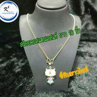 ราคา สร้อยคอสแตนเลสแท้พร้อมจี้หินแท้ สร้อยคอ สแตนเลสแท้ จี้หินแท้หินมงคลหินนำโชค จี้หินแท้ สินค้าแฟชั่นสายมูเตลู (20687267679)