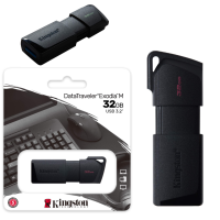 ราคา 32GB 64GB 128GB 256GB FLASH DRIVE แฟลชไดร์ฟ KINGSTON DTXM DATATRAVELER EXODIA M 5Y ของแท้ (16185265539)