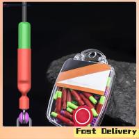 ราคา Broadfashion Bobber Stops For Fishing Floats Silicone Bobber Stoppers Fishing Gear Slip Bobber Stops 30pcs With Box Package 22 23 24mm (21187955591)