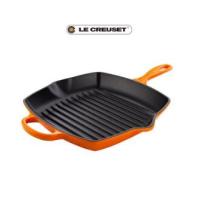 ราคา LE CREUSET กระทะเหล็กเคลือบฟันนำเข้าจากฝรั่งเศส ใหม่ กระทะสเต็กทรงสี่เหลี่ยม (20698906231)