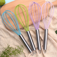 ราคา ที่ตีไข่ สแตนเลส ตะกร้อตีไข่ ตะกร้อมือ ที่ผสมแป้ง ที่ตีแป้ง ขนาด 26cm 10 นิ้ว สแตนเลส 304 มีรูสำหรับแขวน (21274116537)