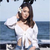 ราคา เกาะอกผ้าฝ้ายลินินต่อปลอกแขน (15471362623)