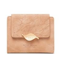 ราคา ผู้หญิงกระเป๋าสตางค์สั้นขนาดเล็กเหรียญกระเป๋าซิปกระเป๋าเก็บบัตรกระเป๋าสตางค์สามพับ (7531276839)