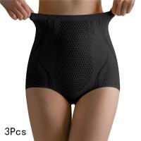 ราคา 3ชิ้นชุดกระชับสัดส่วนกางเกงขาสั้นเอวสูงไอซ์ซิลิออนไฟเบอร์ยกก้นชุดกระชับทรงชุดชั้นในกระชับสัดส่วนผู้หญิง (19978581068)