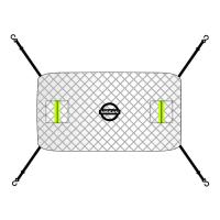 ราคา Ciscos ผ้าคลุมกันแดดรถยนต์ ผ้าคลุมกระจกหน้ารถยนต์ ที่บังแดดรถยนต์ ของแต่งรถยนต์ สำหรับ Nissan Kicks March Almera Note JUKE Sylphy Tiida Terra Navara Frontier X Trail (19470997226)