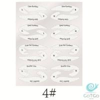 ราคา GotGo สติ๊กเกอร์อายแชโดว์ แม่แบบเขียนอายไลเนอร์ เปลือกตา Makeup Tools (19674583038)