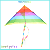 ราคา mazalan HJ 1PC Rainbow Kite Outdoor Baby Toys For Kids Kites without Control Bar and Line (20323304168)