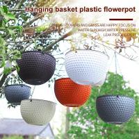 ราคา RET กระถางดอกไม้บ้านระเบียงสวนกระถางต้นไม้แบบแขวนกระถางดอกไม้อุปกรณ์ปลูกพืชแบบแขวนตะกร้าเอนกประสงค์ (19806893428)