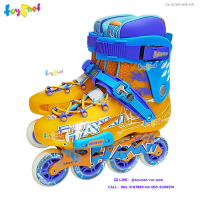 ราคา Toyznet รองเท้าอินไลน์สเก็ต Hawaii สีส้ม ฟ้า รุ่น YX SC04 HW OR (10680131096)