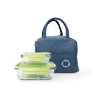 ราคา RRS กล่องแก้ว ถนอมอาหาร 410 1000ml แบบ2ช่อง 2ใบ ชุด พร้อมกระเป๋าเก็บอุณหภูมิ กล่องถนอมอาหาร เครื่องครัว (14662302712)