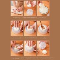 ราคา JIANG แม่พิมพ์ Baozi แบบทำมือแม่พิมพ์ทำขนมพายเกี๊ยวแม่พิมพ์ทำขนมปังยัดไส้นึ่งเครื่องมือทำขนมอบในครัว (20023255339)