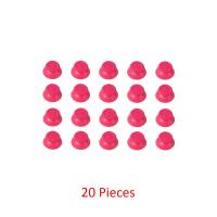 ราคา หมวกโยกสีสันสดใส20ชิ้นด้ามจับหมวกหัวเห็ดก้านควบคุมอนาล็อกจอยควบคุมเกม3มิติสำหรับ Sony Playstation 5 PS5 (20390822201)