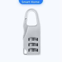 ราคา กุญแจล็อคกระเป๋าเดินทาง แบบตั้งรหัส 3หลัก กุญแจล็อคเอนกประสงค์ Luggage lock (8737778373)