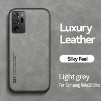 ราคา Samsung Galaxy Note 20 Ultra Case Samsung Note20 PU Leather Case TPU Silicone Back Cover Shockproof Phone Casing Suitable For Magnetic Stand (16078543321)