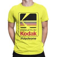 ราคา ผลิตภัณฑ์โดย Kodak Polychrome เสื้อยืดผู้ชาย Vintage Tees ฝ้ายรอบคอสั้นแขนเสื้อ T เสื้อ Tops (17294899976)