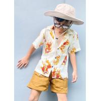 ราคา เสื้อฮาวาย เสื้อฮาวายญี่ปุ่น เสื้อครอบครัว เสื้อเชิ้ตวินเทจ Hawaiian Shirts เสือไฟ พื้นขาว (6105024237)