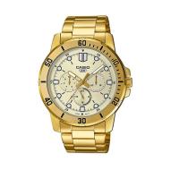 ราคา นาฬิกาข้อมือ Casio รุ่น MTP VD300G 9E นาฬิกา นาฬิกาผู้ชาย สายสแตนเลส อนาล็อค กันน้ำ ของแท้ 100 ประกันศูนย์เซนทรัล 1 ปี (15129189874)