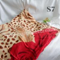 ราคา ผ้าห่มสำลี 6 ฟุต ผ้าห่มลายดอกไม้ (20412042425)