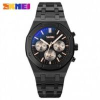 ราคา Skmei 9296 nd luxury man watches fashion custom stainless steel business sr626sw quartz water resistant wrist watches (19227921225)