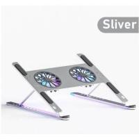 ราคา seenda rgb gaming laptop cooler laptop stand with 2 fans desk stand laptop support for macbook pro (20496466701)