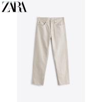 ราคา Zaraทหารบกกางเกงยีนส์ขาตรงสำหรับผู้ชาย8062405 710 (20106093709)