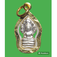 ราคา พระนาคปรก หลวงพ่อคูณ ปริสุทโธ รุ่น เสาร์ ๕ คูณพันล้าน ปี ๓๗ เนื้อเงิน กรอบทองไมครอบ ประกันแท้ (19917661353)