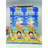 ราคา ผ้าห่ม ผ้านวม 6ฟุต 5ฟุตเกรดพรีเมียม ราคาส่ง ลายวันพีช (20829402978)