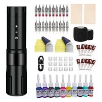ราคา เครื่องสัก เครื่องสักลายLED เครื่องสักสาย ส่งจากกรุงเทพ เครื่องสักลาย อุปกรณ์สักลาย ชุดสักลายครบชุด เครื่องสักไร้สาย (20911593317)