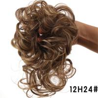 ราคา GUAIP สายรัดต่อม้วนมวยผม22สีแบบผมธรรมชาติวิกมวยผมสตรียางรัดผมปลอมชิ้นวิกผมปลอมบันผมหยิกยุ่ง (20512679647)