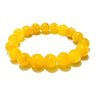 ราคา ควอตซ์ Quartz หินสีเหลือง ขนาด 10 12 mm กำไลหิน สร้อยข้อมือ เสริมดวง (15983710235)