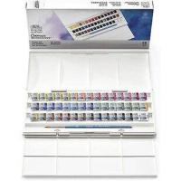 ราคา Winsor newton cotman half pan water colour set 12 24 45 I ชุดสีน้ำก้อน (19158585155)