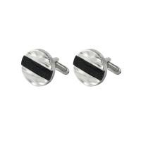 ราคา Circular Starry Sky Sand Metal Cufflinks New Minimalist French Set Rhinestone Mens Shirt Button (18615618363)