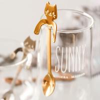 ราคา ช้อนแมวสเเตนเลส ช้อนสเตนเลส ช้อนกาแฟ ช้อนเกาะแก้ว ช้อน ช้อนสแตนเลสรูปแมวน่ารัก สำหรับแก้วกาแฟ Narmall (4086292770)