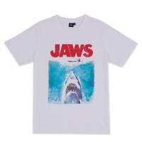 ราคา Universal Studios Men Jaws T Shirt เสื้อผู้ชายยูนิเวอร์แซล สตูดิโอ ลายจอว์ส สินค้าลิขสิทธ์แท้100 characters studio พร้อม ลาย เสื้อยืดคอกลมผ้าฝ้าย (14259712652)