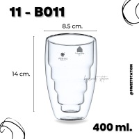 ราคา Double Wall Glass แก้วน้ำสองชั้น แก้ว แก้วน้ำ ขนาด 80 400ml แก้ว ชา กาแฟ ทนความร้อนและเย็น แก้ว2ชั้น มีผนัง2ชั้น ดีไซน์สวย แก้วมินิมอล แข็งแรง (21263753841)