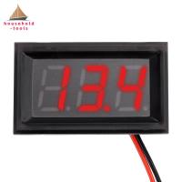 ราคา อุปกรณ์สองสายกันน้ำ0 56นิ้วโวลต์มิเตอร์ DC 4 5 30V 12V 24V เครื่องวัดพลังงานกระแสไฟฟ้าพร้อมหน้าจอ LED สำหรับรถยนต์เรือมอเตอร์ไซด์ (20872699678)