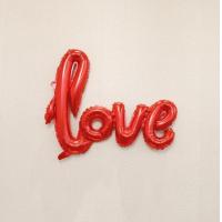 ราคา ลูกโป่งฟอยล์ อักษร love ไซส์เล็ก ลูกโป่งงานแต่ง วันวาเลนไทน์ พร็อพถ่ายรูป พรีเวดดิ้ง (844228876)