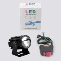 ราคา ไฟโปรเจคเตอร์ ไฟหน้ารถยนต์ LED 88w 88w สวิตช์ ไฟมอเตอร์ไซค์ ไฟสปอตไลท์ ไฟท้าย ไฟสปอร์ตไลท์มอเตอร์ไซค์ สว่างมาก 12V 24V LED 2 สเต็ป เเสงสีขาว แสงสีส้ม (19605425642)