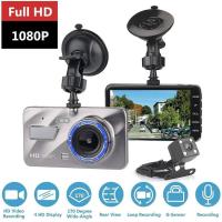 ราคา พร้อมส่ง กล้องติดรถยนต์หน้าหลัง รุ่น A10 Full HD 1080P ชัดทั้งกลางวันกลางคืน (18972325458)