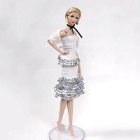 ราคา แฟชั่นเสื้อผ้าตุ๊กตาสำหรับ Barbie ตุ๊กตาชุดดอกไม้พรรคชุดชุดเสื้อและ Midi กระโปรงชุด 1 6 อุปกรณ์ตุ๊กตาเด็กของเล่น (1088652951)