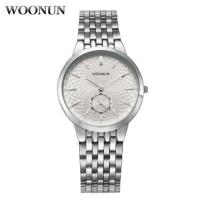 ราคา นาฬิกาหรูสำหรับผู้ชายนาฬิกาข้อมือแสตนเลสเหล็กแร่ควอทซนาฬิกาผู้ชายสีทองเข็มวินาทีแบบละเอียดนาฬิกา Hodinky (19201635637)