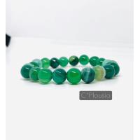 ราคา Agate กำไลหิน อาเกต สีเขียวสด กำไลนำโชค สร้างภูมิคุ้มกันโรคให้กับร่างกาย ขนาด 8 10 12 14 mm เกรดพรีเมี่ยม (21083608452)
